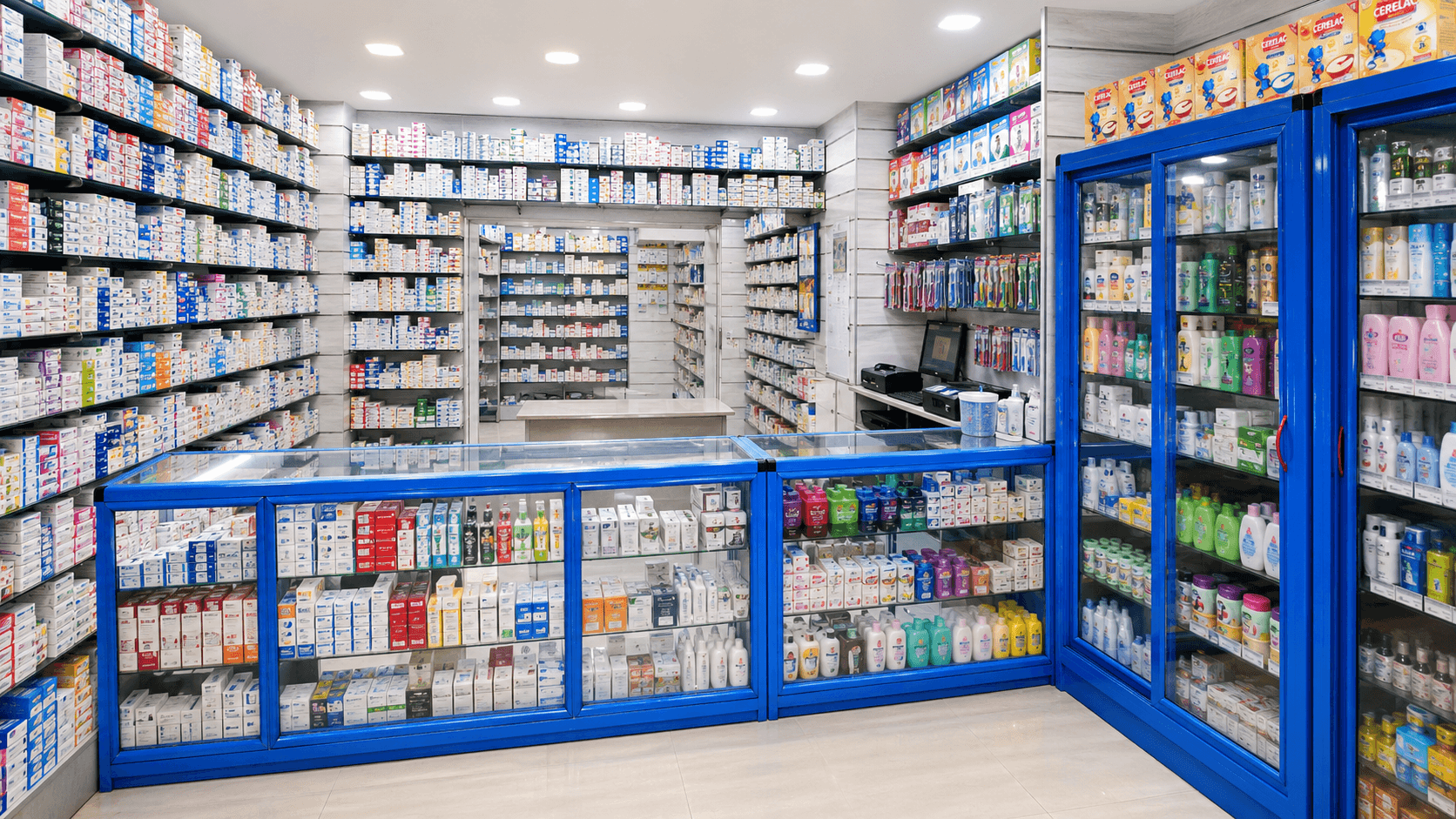 Mohamed Eid Pharmacy interior