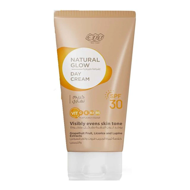 عبوة Eva Natural Glow Day Cream SPF 30 · 50 g